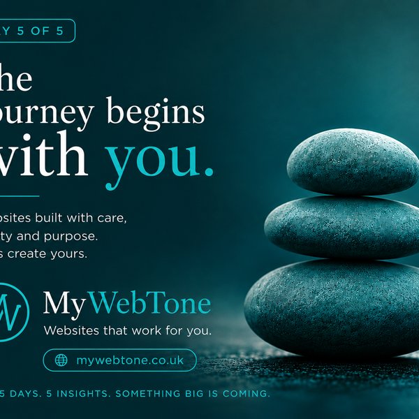Day 5 of 5 teaser: The journey begins with you